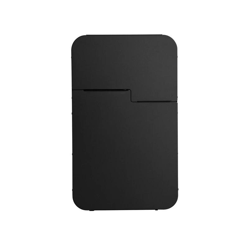 MEFA 620100M Retro 620 Post Box with Security Lock Size 539 x 322 x 132 mm Black