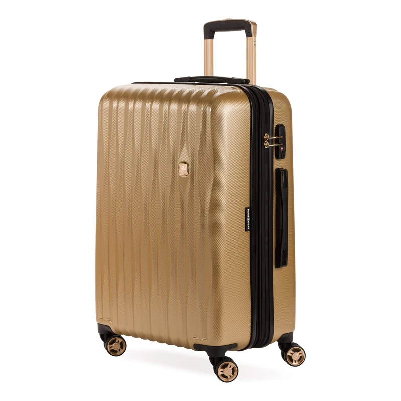 SwissGear 7272 Energie 3-Piece Hardside Luggage Set - Gold