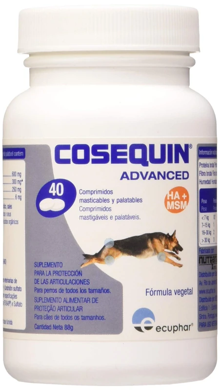 ECUPHAR VETERINARIA S.L. 920-7550 Cosequin Ha Dogs 6x40 Comp Ecuphar