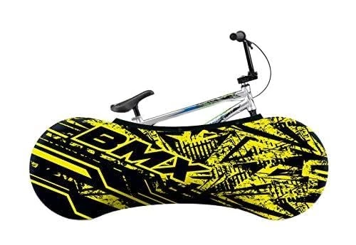 Velo Sock Bike Cover for Indoor Storage and Transportation, Dirt Proof Stretchy Fabric, Protection Travel Cover for BMX Bicycle, Multiple Designs, Stylish Accessory