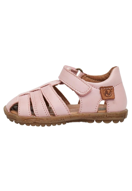 Naturino See-Leather Fisherman Sandals, Pink Fuxia 0l04, 34