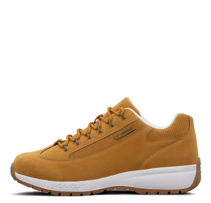 Lugz Men's Express Sneaker, Golden Wheat/White/Gum, 11 UK