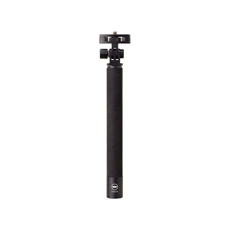 RICOH Theta Stick Tm-2 Selfie Stick for All Theta Series Tilt-Type Camera Platform Maximum Extension 32.9 inches Minimum Height 9.0 inches Aluminium Alloy Pipe Comfortable Rubber Matte Grip,Black ,910765