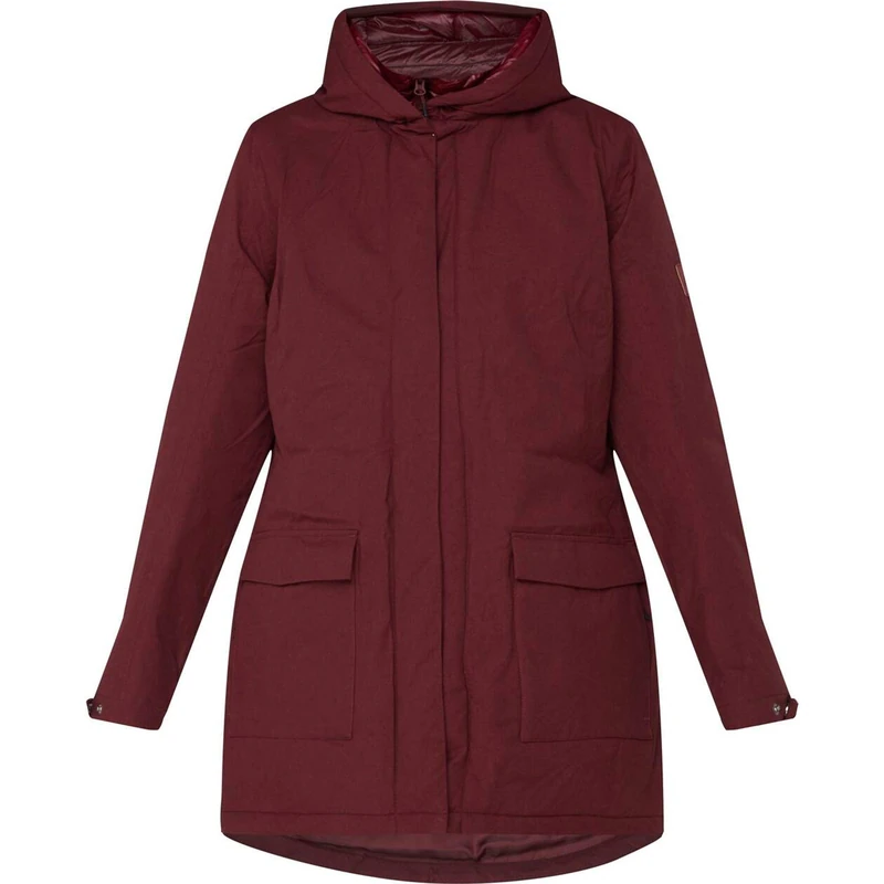 Mckinley Mina Mantel Women's Mantel - Melange/Red Wine, 46
