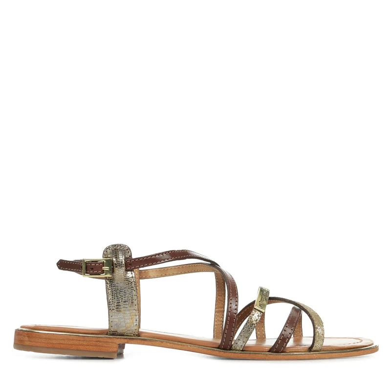 Les Tropéziennes par M. Belarbi Women's Harry Open Toe Sandals, Brown (Tan/or 797), 5 UK