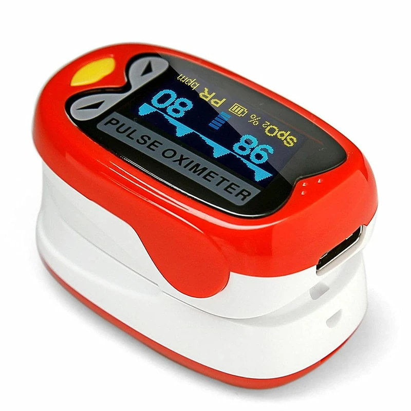 Mobiclinic Children's Pulse Oximeter, Bird-Shaped Design, Safe and Reliable, PY03