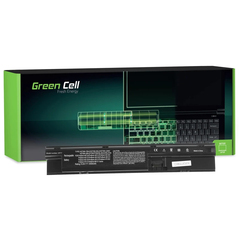 GREENCELL für HP ProBook 440 445 450 470 G0 G1 470 G2 / 11,1V 4400mAh