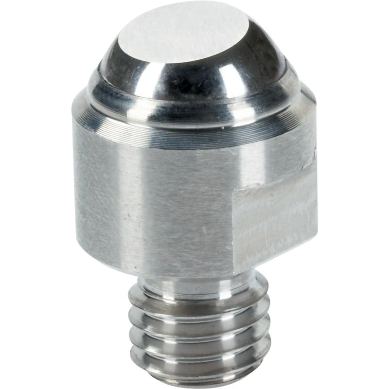 Pendulum Supports/with External Thread, flattened Ball, Contact Surface Plane, d1 = 30 mm, d2 = M16, Stainless Steel, 22730.0130