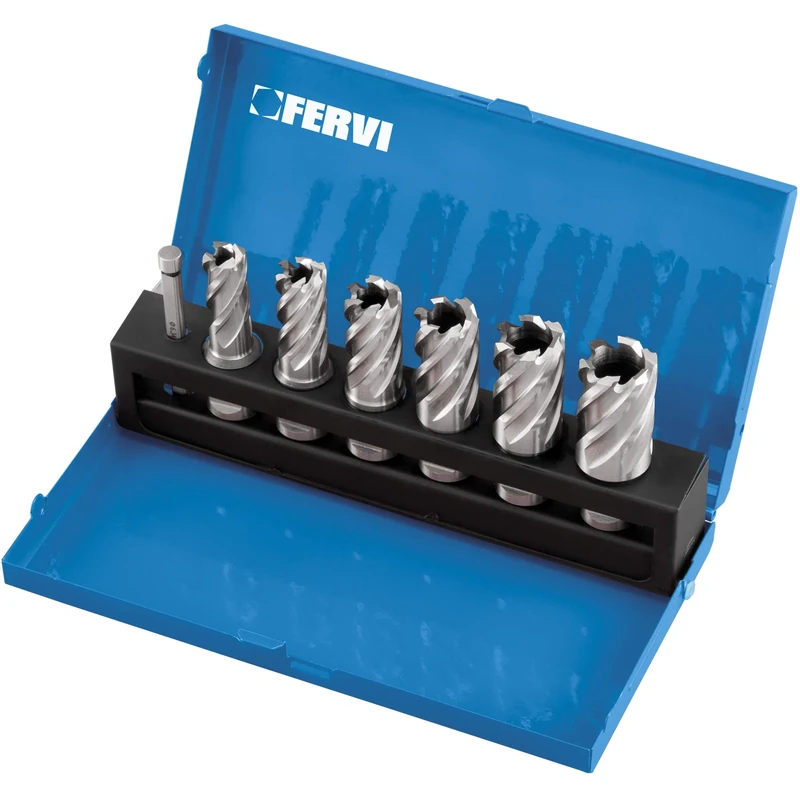 Fervi F002/6 Series of CAROTARE Mills with Weldon Attachment - Image 1