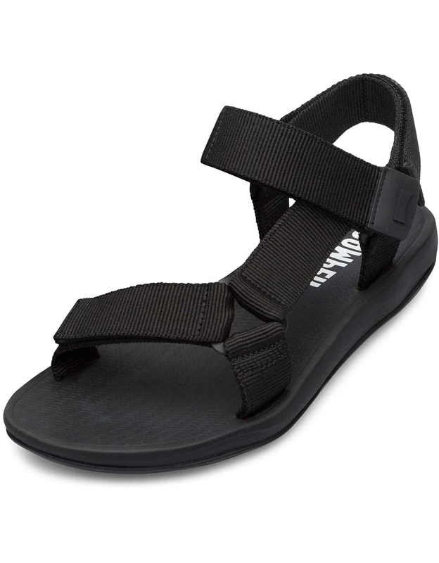 Camper Men's Match T-Bar Sandals, Black, 5.5 UK