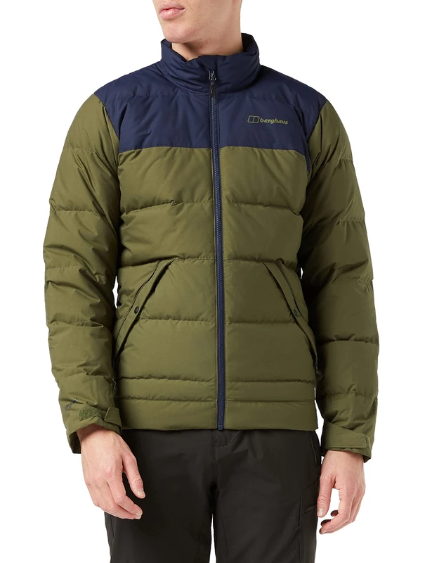 Berghaus UK Mavora Down Jacket - Ivy Green/Dusk, X-Small - Image 1