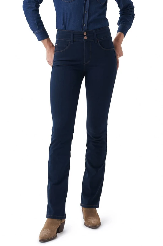 Salsa Secret Push in Bootcut Jeans Blue