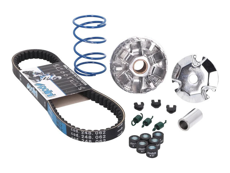 Polini Variator Set Polini Hi Speed for Kymco Agility and Like 50cc 4-Stroke Euro4
