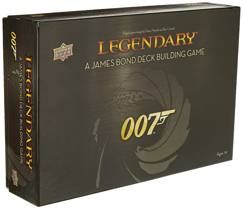 Upper Deck UPD91752 Legendary: James Bond 007 Deck Building Game, Mixed Colours