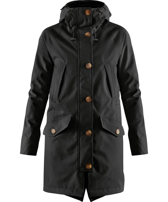 Fjallraven Kiruna Lite Parka W Sport Jacket - Black, L