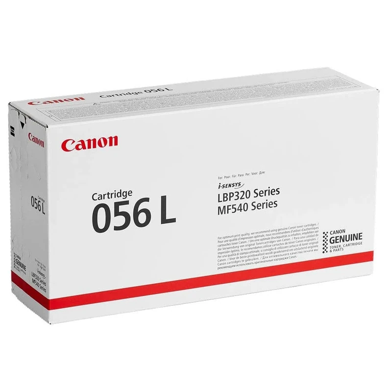 Canon 056 L - Black - original - toner cartridge - for ImageCLASS MF543dw, i-SENSYS LBP325x, MF542x, MF543x, MF552dw, MF553dw