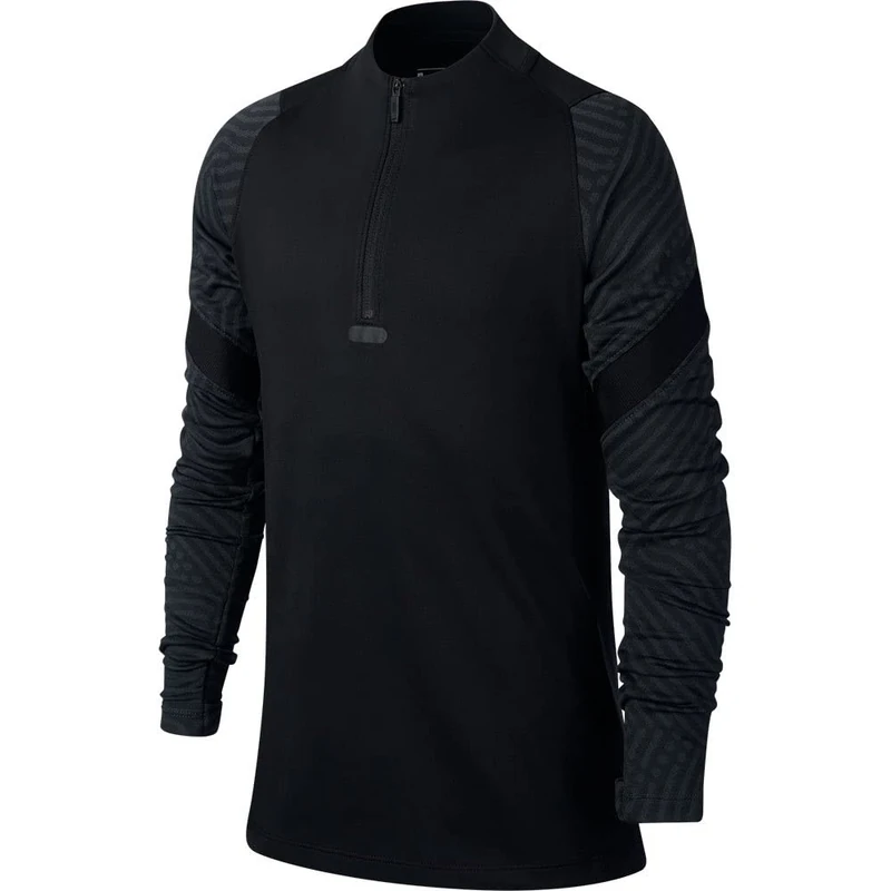 Nike B Nk DRY STRKE Dril Top Ng Long Sleeved T-Shirt - Black/Anthracite/(Black), X-Small