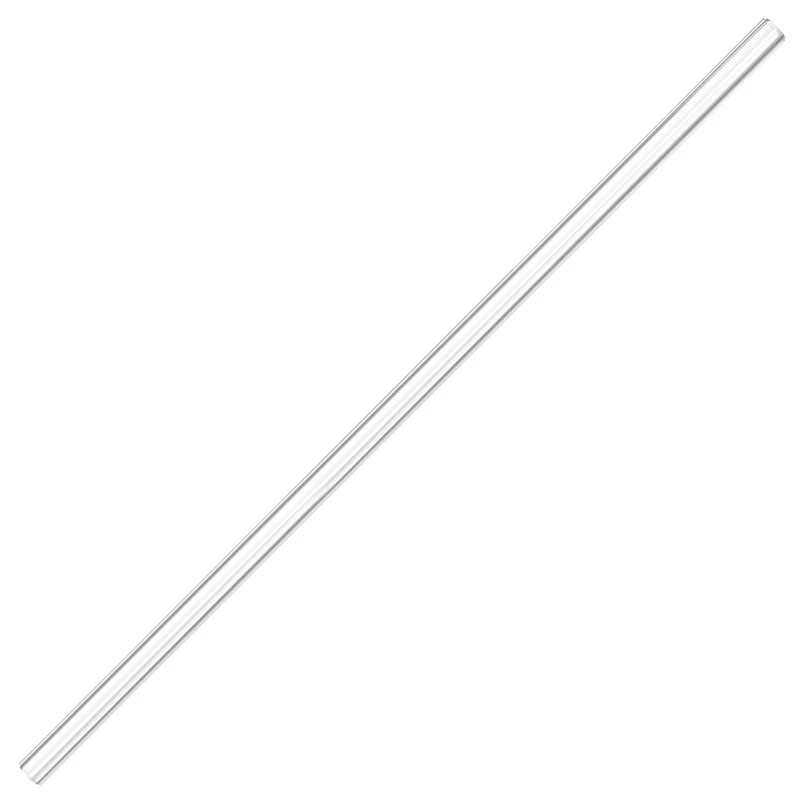 Westmark 50 Glass Straws, Professional Bulk Pack, Straight, incl. Cleaning Brush, Transparent, Length: 29.5 cm, Diameter 0.9 cm, Borosilicate Glass, Clear, 626922E1