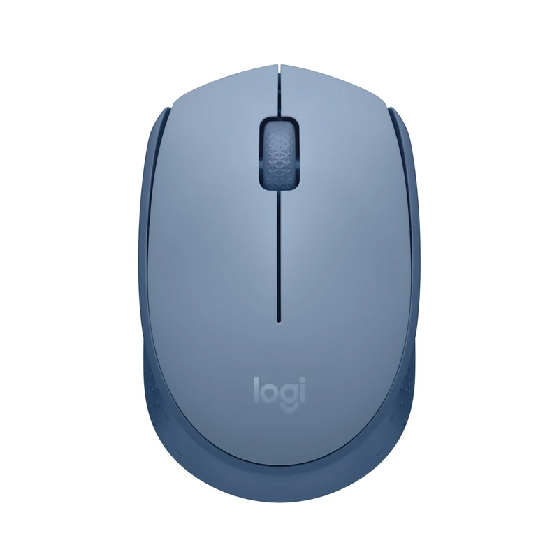 Logitech M171 Wireless Mouse - 2.4GHz USB, 12-Month Battery, Grey