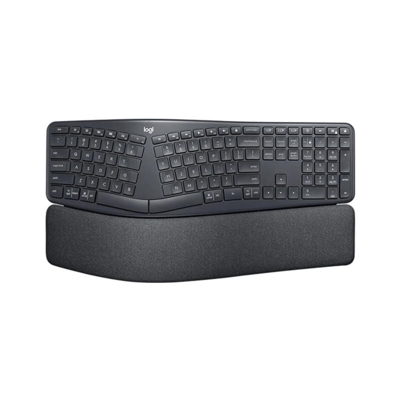 Logitech ERGO K860 Wireless Ergonomic Keyboard with Split Key Arrangement, Skand. QWERTY - Graphite