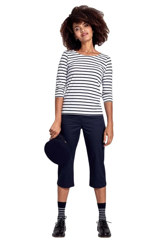 Armor Lux Women's Gouvernail Dress Pants, Rich Navy, 14