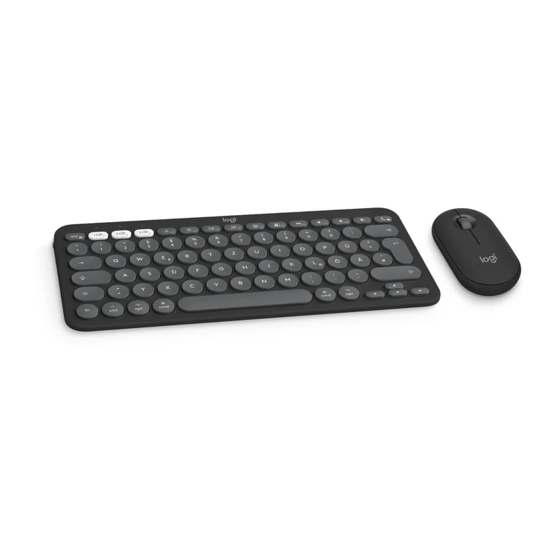 Logitech Pebble 2 Combo - AZERTY French Layout, Tonal Graphite