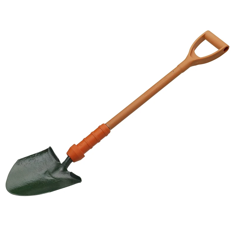 Bulldog PD5GSIN Powerbreaker Insulated General Service Shovel, Orange