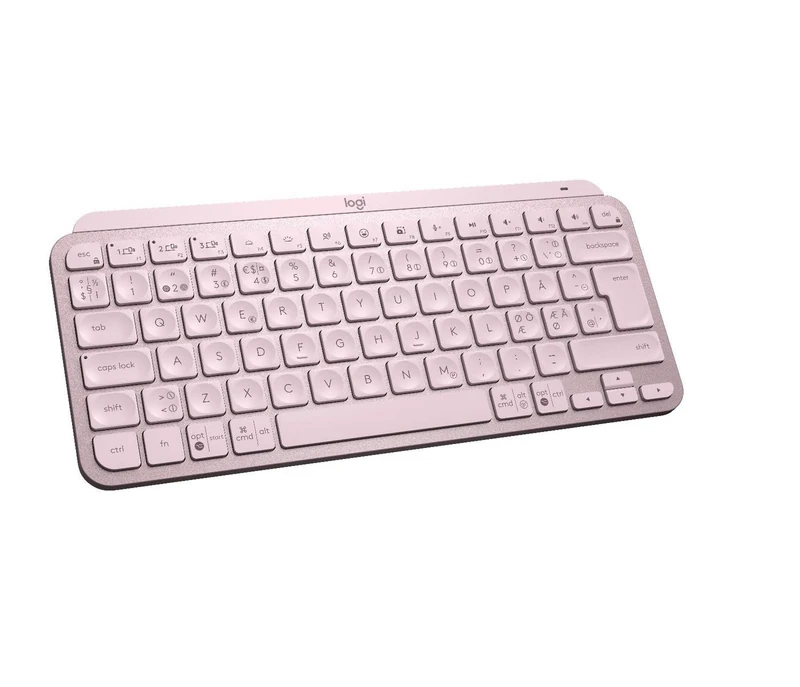 Logitech MXKEYS Mini WRLS Illuminated KB Rose - Pan - Nordic