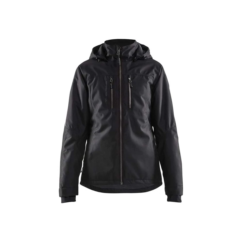 Blaklader 497219779900XL Women's Functional Jacket, Lightly Lined, Black, Size XL