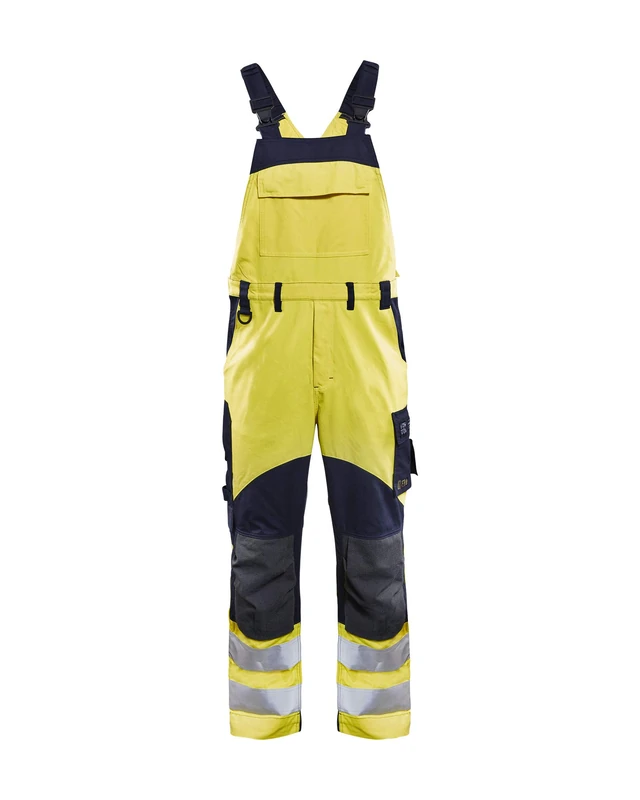 Blaklader 288915123389C46 Multinorm Inherent Bib, High Vis Yellow/Navy Blue, Size C46