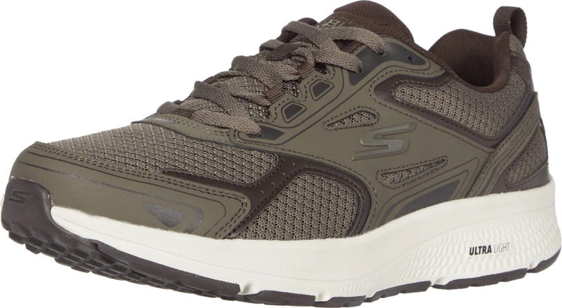 Skechers GO RUN CONSISTENT, Men's Running Shoe, Brown, 11 UK