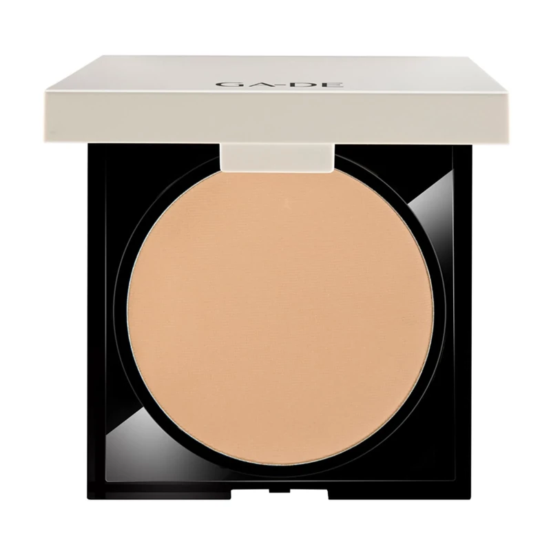 GA-DE Longevity Second Skin Pressed Powder - Face Makeup - Blurs Imperfections and Smooths Fine Lines - 507 Medium - 0.39 oz Foundation Powder