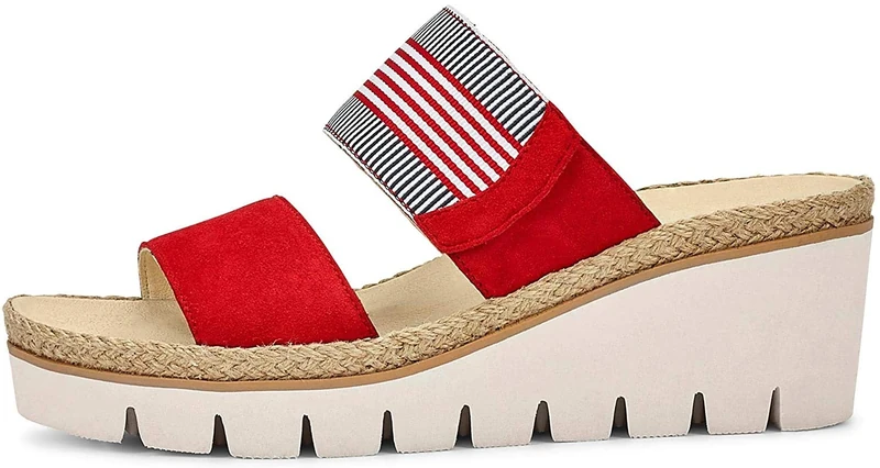 Gabor Women's Contest Mules, Red (Flame/Marine-Black 15), 9.5 UK - Image 1