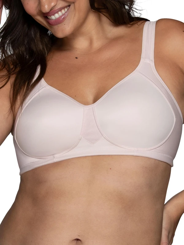 Vanity Fair Women's Sport Full Figure Wirefree Bra 71500, Sheer Quartz, 40DD