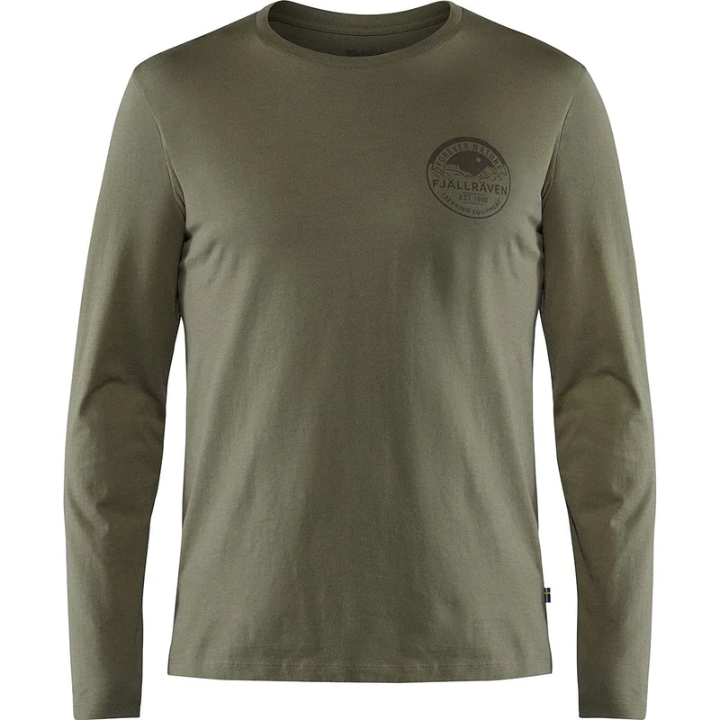 FJALLRAVEN F87303-246 Forever Nature Badge LS M Tarmac XXL