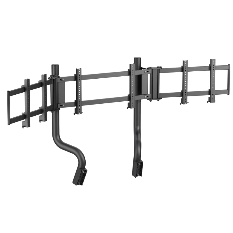 OPLITE Triple Monitor Mount for GTR Racing Cockpit Thrustmaster Logitech Fanatec