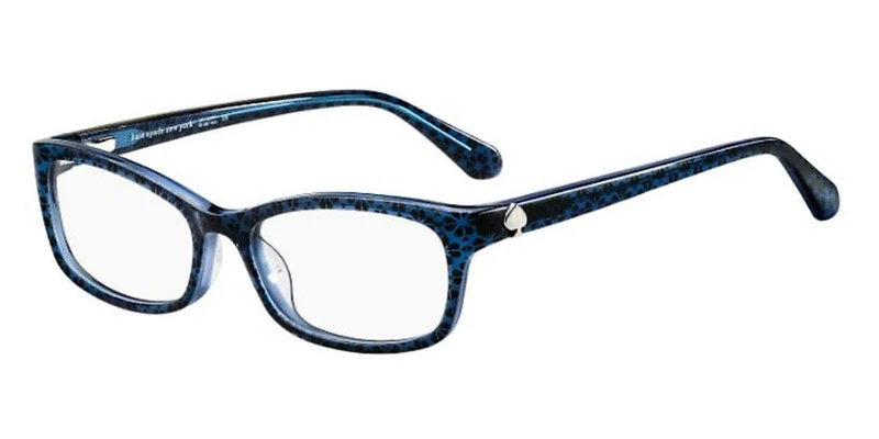 KATE SPADE Women's LIZABETH Sunglasses, Diseño azul/lente de demostración 00., 52 - Image 1