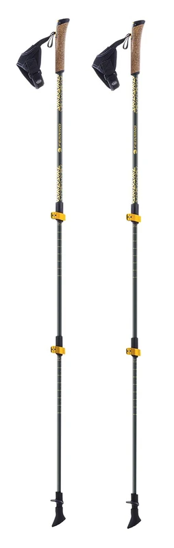 Ferrino Creek Unisex Adult Sticks, Grey (Grey), One Size Pack of 2