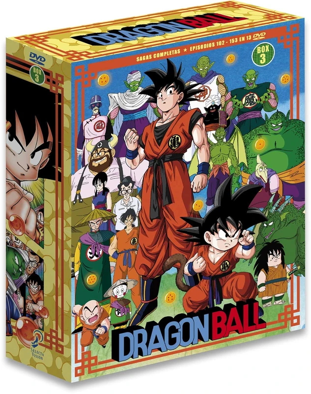Dragon Ball Sagas completas Box 3 ep. 109 a 153 en 11