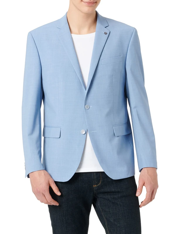 Daniel Hechter Men's Jacket Nos Mod Dh-x Blazer, Blue (Light Blue 620), 22 (Size: 48)