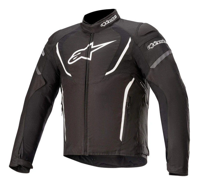 Alpinestars Motorcycle jackets T-jaws V3 Waterproof Jacket Black White, BLACK/WHITE, L NC