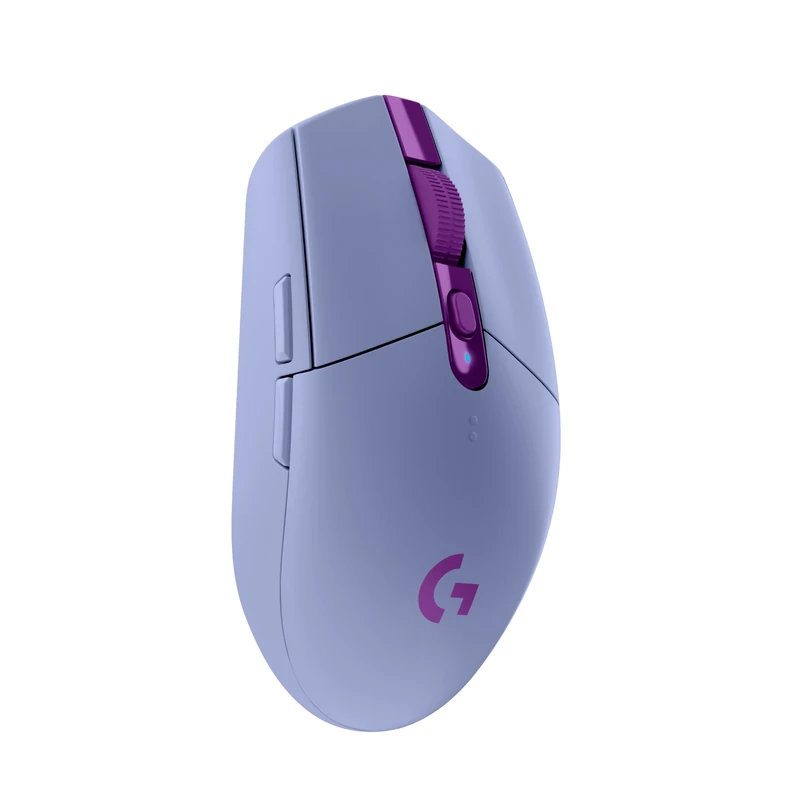 Logitech G305 LIGHTSPEED Wireless Gaming Mouse, HERO 12K Sensor, 12,000 DPI, Lightweight, 6 Programmable Buttons, 250h Battery Life, On-Board Memory, PC/Mac, Lilac
