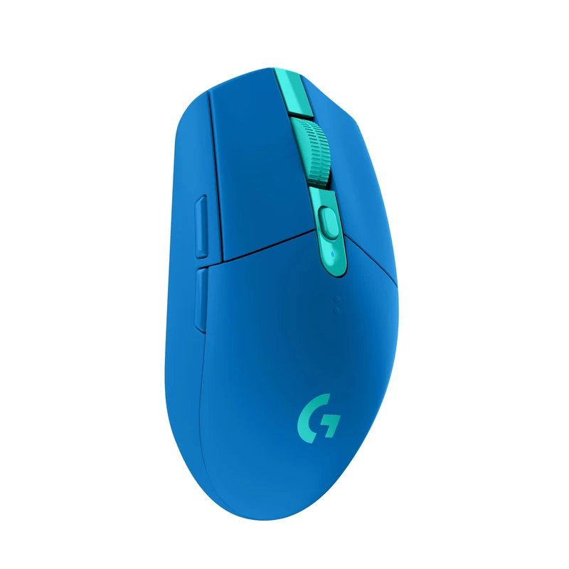 Logitech G305 LIGHTSPEED Wireless Gaming Mouse, HERO 12K Sensor, 12,000 DPI, Lightweight, 6 Programmable Buttons, 250h Battery Life, On-Board Memory, PC/Mac, Blue