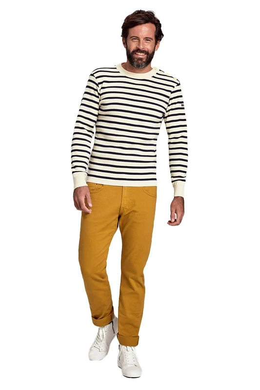 Armor Lux Men's Lougre Dress Pants, Camel, 48 - Image 1