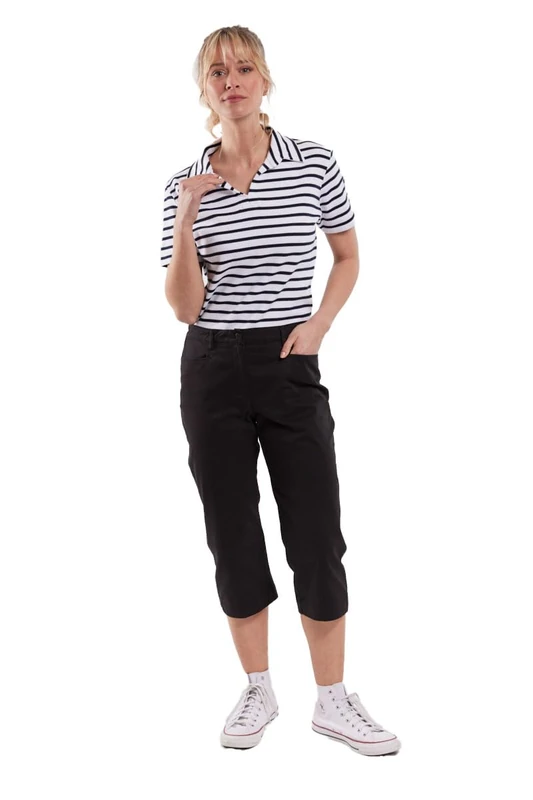 Armor Lux Women's Gouvernail Dress Pants, Black, UK M