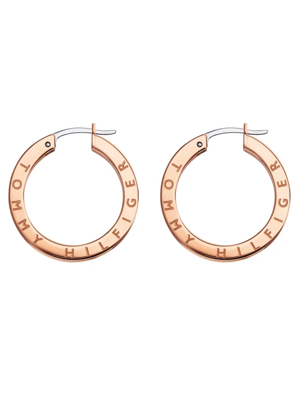 Tommy Hilfiger Women Stainless Steel Hoop Earrings 2780207