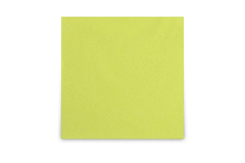 Funny Cocktail napkins, 24 x 24 cm, 2-ply, kiwi, 3600 pieces