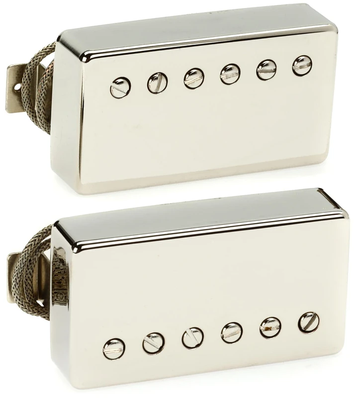 SEYMOUR DUNCAN Set Antiquity Humbucker Nickel Cover Unaged