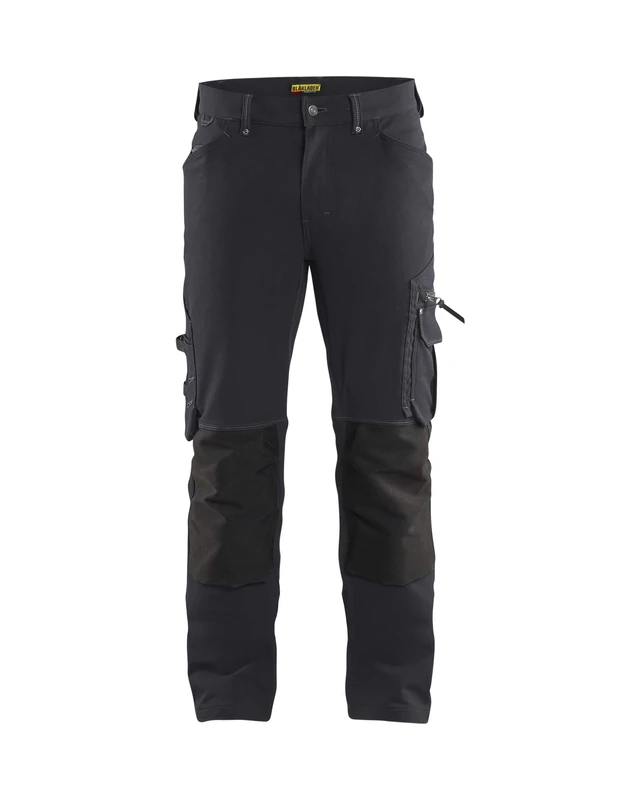 BLÅKLÄDER Craftsman Trousers Full Stretch Men 41S Dark Grey/Black