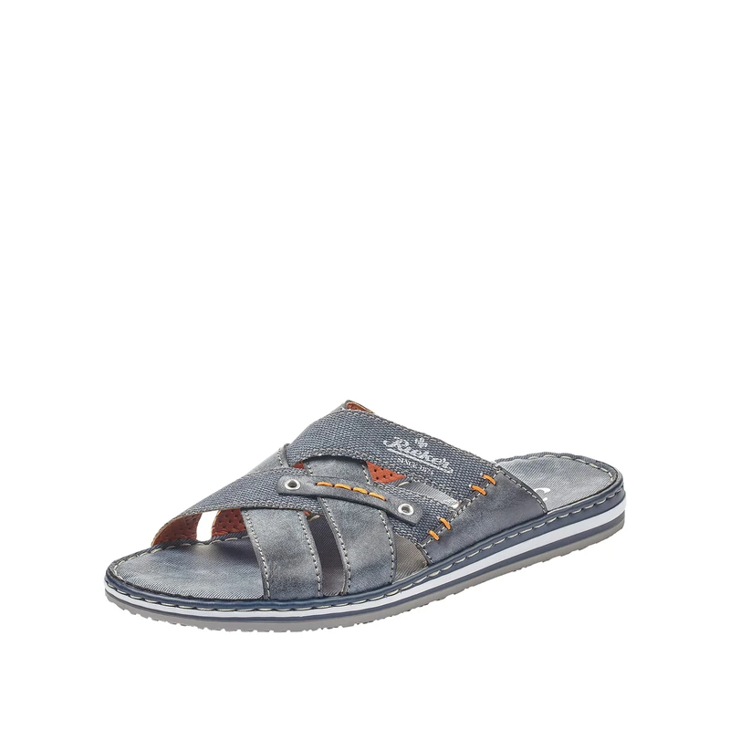 Rieker Men's Frühjahr/Sommer 21599 Mules, Blue (Ozean/Denim 14), 7.5 UK